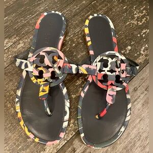 Tory Burch Women's Multicolor Sandals sz 7 GUC